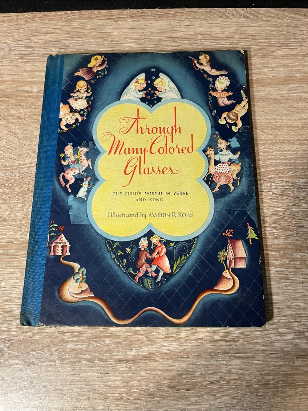 “Through Many-Colored Glasses” Illustrated Children's book 1945